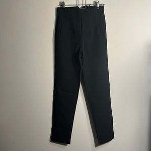 NWT Nasty Gal Pleat Detail Straight Leg Tapered Trousers
